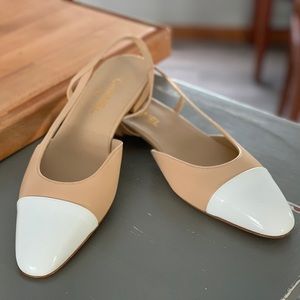 Chanel Slingback Flats